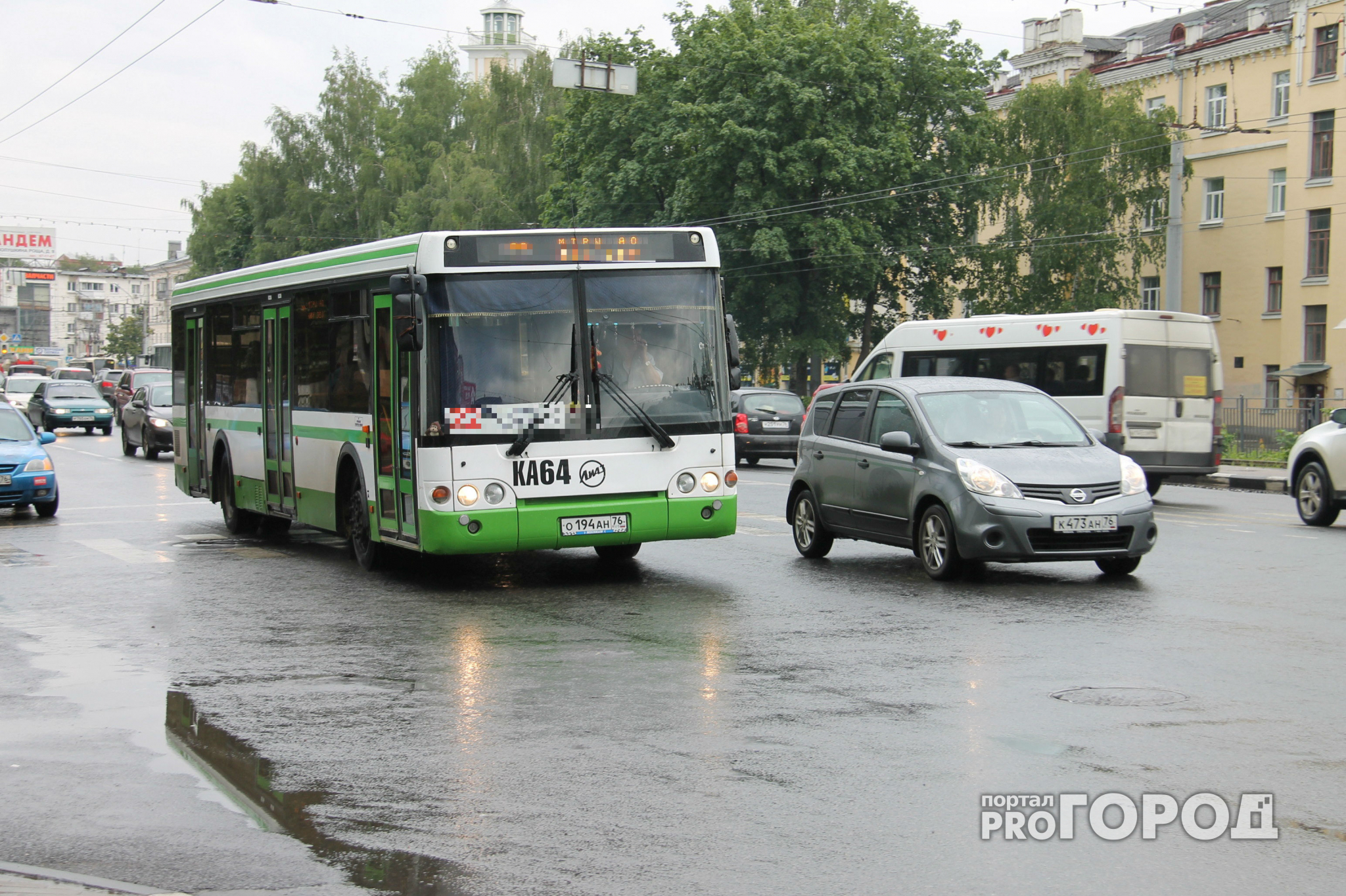 В Ярославле изменился маршрут следования двух автобусов